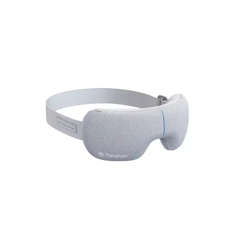 Massajador Therabody SmartGoggles rosto cinzento