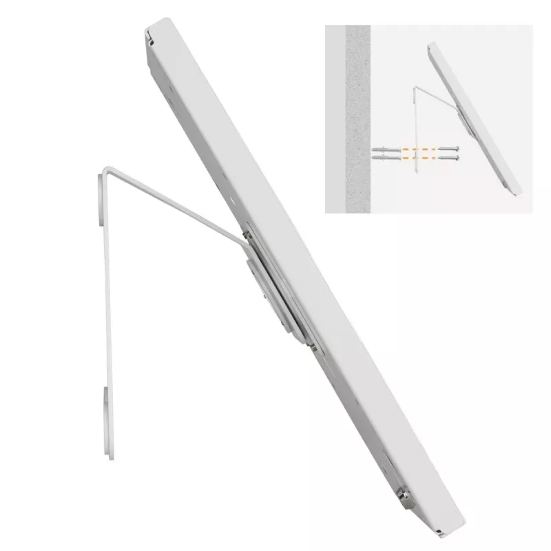 Suporte de mesa MACLEAN MC-909W ajustável em altura branco para tablets e dispositivos
