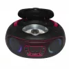 Denver TCL-212BT rosa leitor de CD leitor de CD portátil preto, rosa