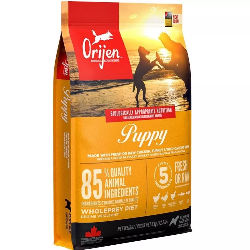 ORIJEN Puppy - comida seca para cães - 6 kg
