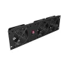 Painel de ventilação LANBERG AK-1506-B 19 polegadas com 3 ventoinhas 230V preto