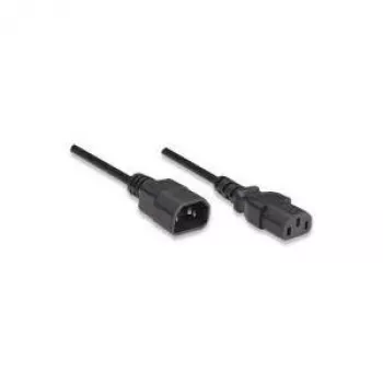 Manhattan - cabo de alimentação - IEC 60320 C14 para IEC 60320 C13 - 1,8 m - moldado (301152)