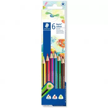 Lápis de cor Staedtler 187 C6 multicolor 6 unid.