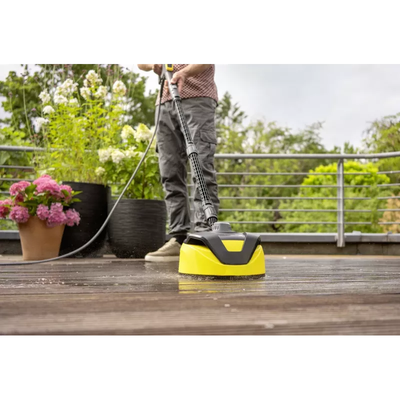 Lavadora de alta pressão Kärcher K 5 Comfort Premium Connect Home de pé 500 l/h 2100 W amarelo
