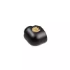 BitsPower adaptador angular 1/4 polegadas BSPP rosca fêmea para 1/4 polegadas BSPP rosca macho — Carbon Black (BP-CBWP-C39)