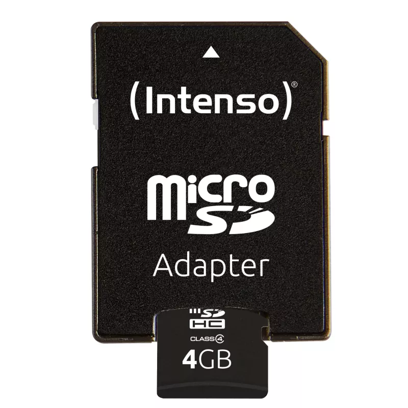 Cartão de memória Intenso 4 GB MicroSDHC Class 4 3403450