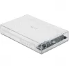 Caixa para HDD/SSD DeLOCK 42623 transparente 2,5/3,5 polegadas