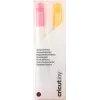 Cricut Joy™ Gel 1,0 mm, conjunto de 3 canetas branco, rosa, laranja (2009380)