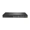 HPE Aruba 6300M - Switch - L3 - gerido - 24 x 10/100/1000 + 4 x 1 Gigabit / 10 Gigabit / 25 Gigabit / 50 Gigabit SFP56 (Uplink / Stacking) - Frente e lado para trás - montagem em rack