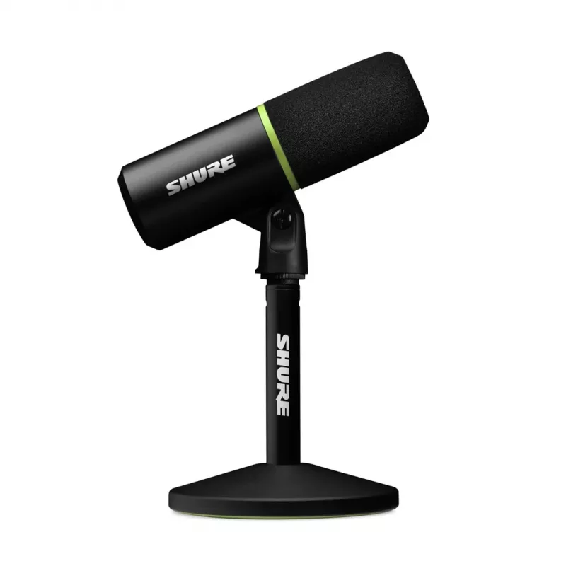 Shure MV6 - microfone dinâmico cardioide USB-C para gamers e streamers