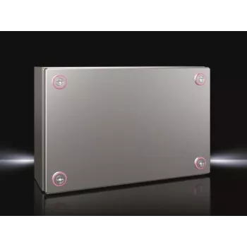 Caixa elétrica Rittal 1566.000, aço inoxidável, IP66, 300×200×120 mm