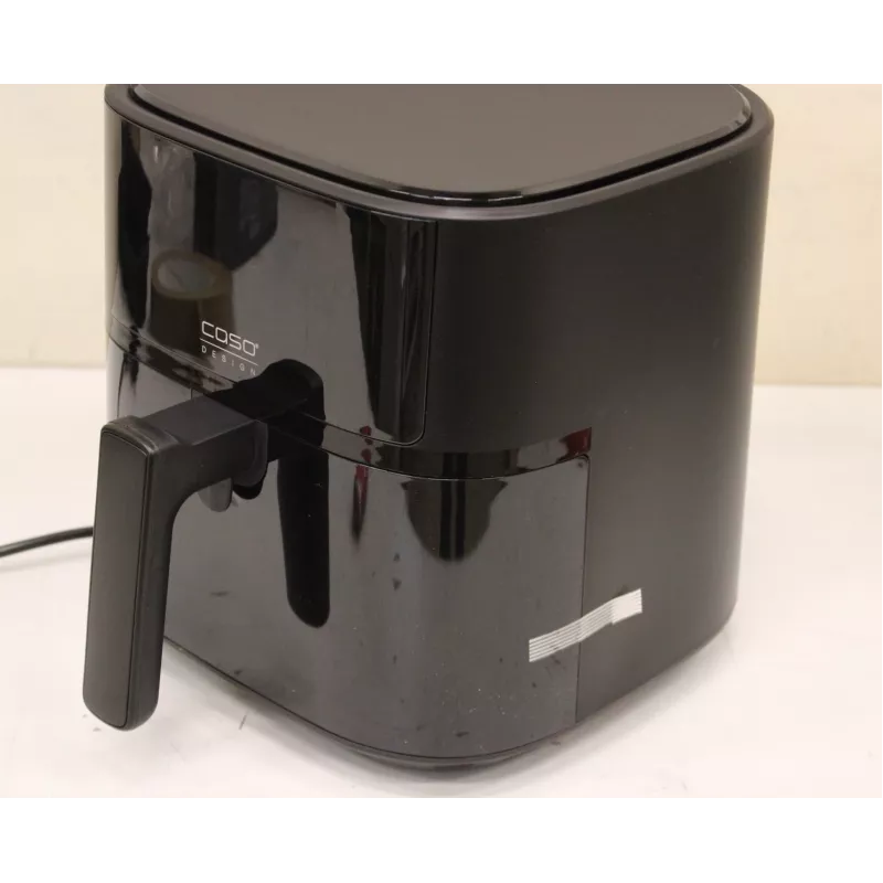 Caso Designer fritadeira de ar quente AirFry 6.0, capacidade 6 L, preto | Caso Designer fritadeira de ar quente | AirFry 6.0 | Potência 1700 W | Capacidade 6 L | Preto | EMBALAGEM DANIFICADA, PEQUENO AMOLGADO NA LATERAL