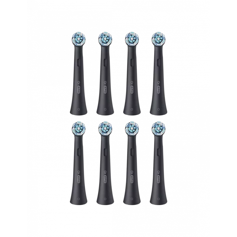 Cabeças de escova de dentes de substituição Oral-B iO Ultimate Clean, preto, 8 unid.