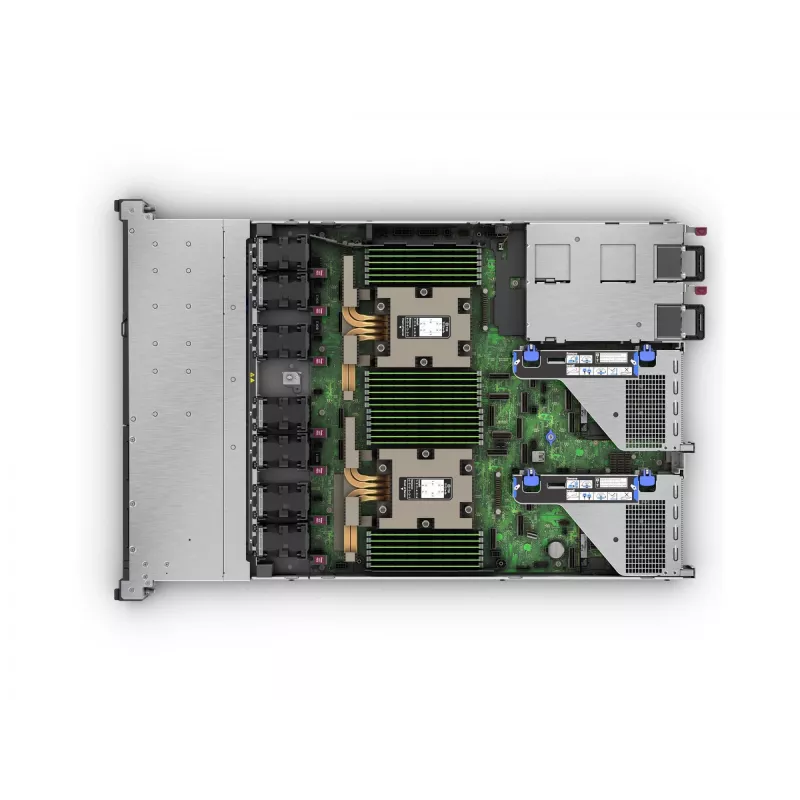 HPE ProLiant DL365 Gen11 - 1U - bidirecional - 1 x EPYC 9115 / 2,6 GHz - RAM 64 GB - SATA/SAS/NVMe - Hot-Swap 6,4 cm (2,5 polegadas)