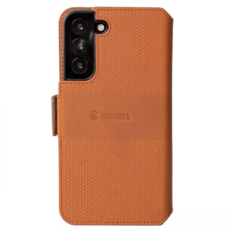 Capa tipo carteira Krusell Galaxy S22+ 16,8 cm Castanho