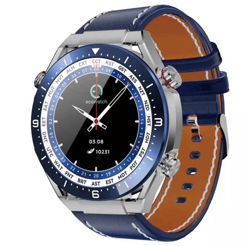 Smartwatch EW01 prateado