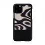 Capa para smartphone man and wood para iPhone 11 Pro – leopard preto capa protetora