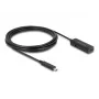 Cabo USB DeLOCK 80027 3 m USB-C preto