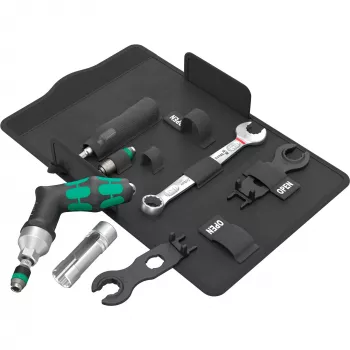 Conjunto de ferramentas de montagem fotovoltaica Wera 9524 7 peças ferramentas indispensáveis para a instalação de painéis solares