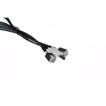 Cabo SAS Supermicro CBL-SAST-0826 Slimline SAS para 2x MiniSAS 0,7 m preto