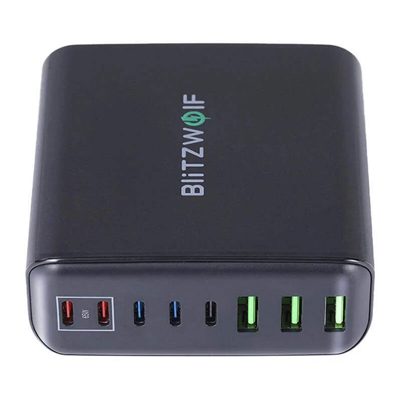 Carregador de parede Blitzwolf BW-S26 250W (preto)
