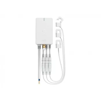 Medidor de energia AEOTEC AEOEZWA046C3A60 — três pinças 60 A com Z-Wave para monitorização monofásica ou trifásica