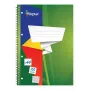 Bloco de espiral Forpus, A4/70, quadriculado, capa mole 0722-003