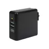 Carregador de parede de viagem e powerbank Manhattan 4-em-1