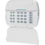 Teclado LED com fios DSC 45008 para centrais de segurança – 16 zonas, teclas de função F1–F5