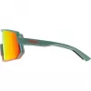 Óculos multisport UVEX sportstyle 235 — unissexo, armação sem aro, verde/vermelho