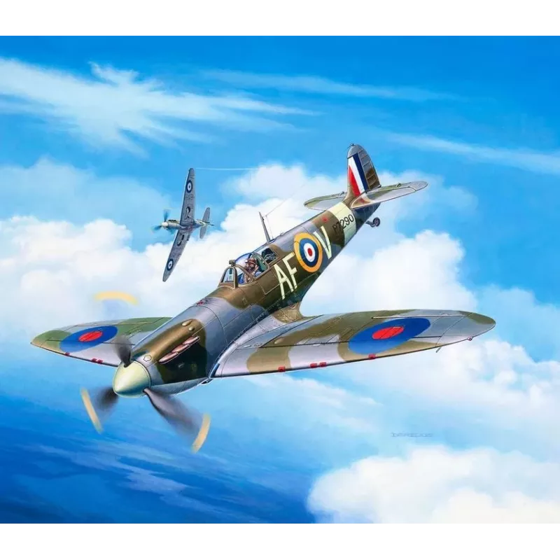 Revell Spitfire Mk.IIa kit de modelismo em plástico