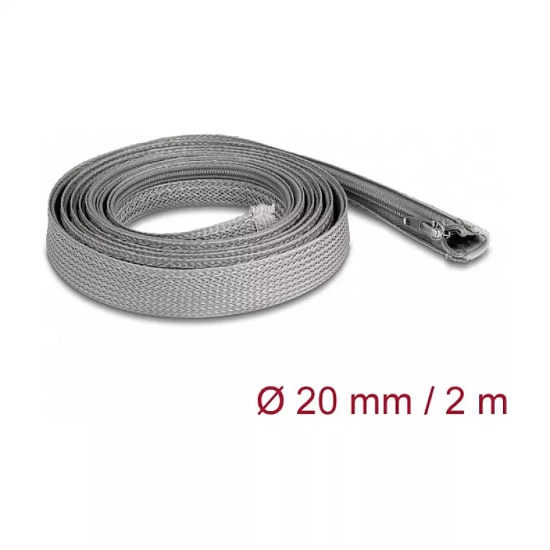 Manga de proteção para cabo DeLOCK 20830 cinzento 1,5 cm