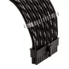 Conjunto de cabos de extensão PHANTEKS PH-CB-CMBO_SSV 500 mm Preto/Prateado – extensões de cabos para componentes de PC