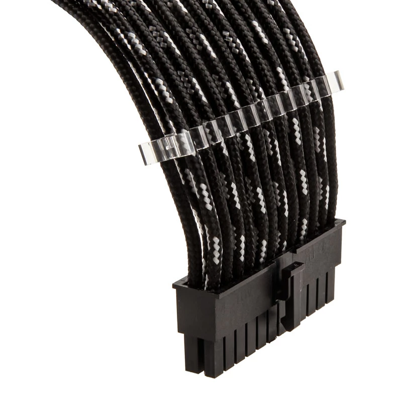 Conjunto de cabos de extensão PHANTEKS PH-CB-CMBO_SSV 500 mm Preto/Prateado – extensões de cabos para componentes de PC