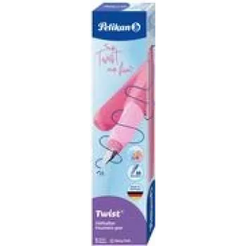 Caneta de tinta permanente Pelikan Twist M rosa frutos vermelhos (300010117)