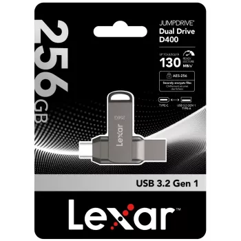 Pen USB Lexar 256 GB USB Type-C LJDD400256G-BNQNG