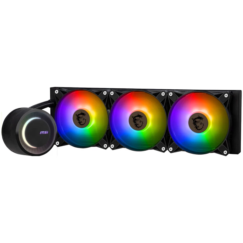 MSI MAG CORELIQUID E360 sistema de refrigeração para computador placa-mãe, conjunto de refrigeração líquida para processador 12 cm preto