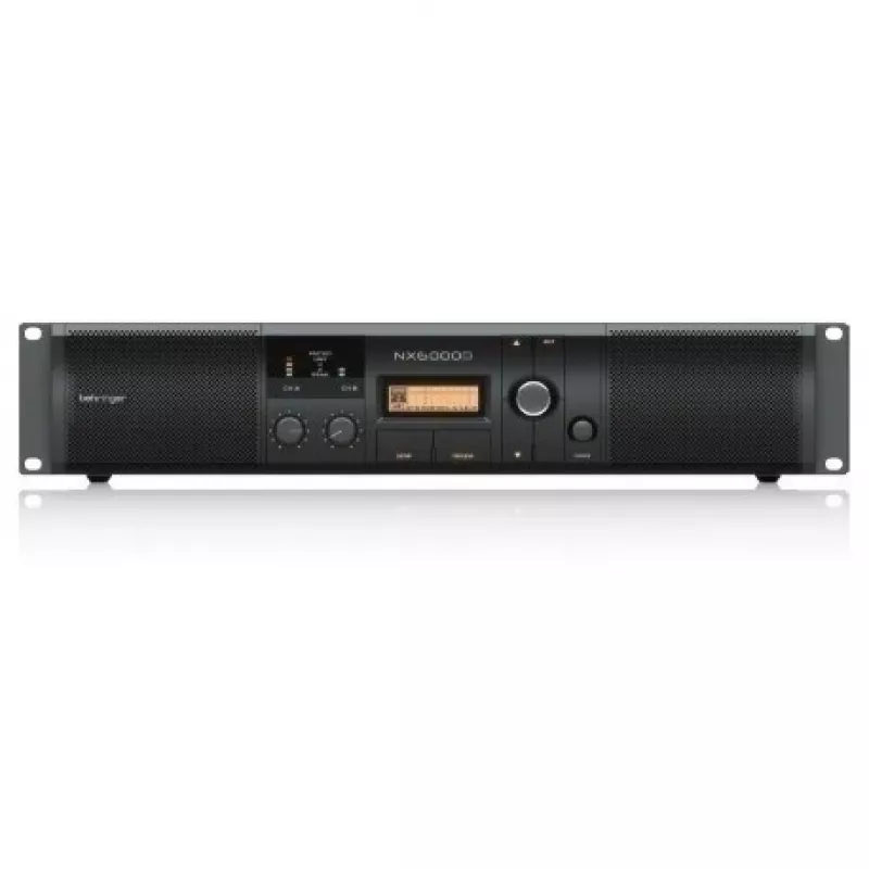 Behringer NX6000D amplificador de áudio 2.0 canais doméstico preto
