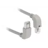 Cabo de rede DeLOCK 85861 RJ-45 Cat6 0,5m cinzento