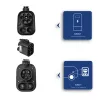 Akyga AK-SC-E19 Adaptador de carregamento para veículos elétricos CCS2 / CCS1 Compact EU 250A