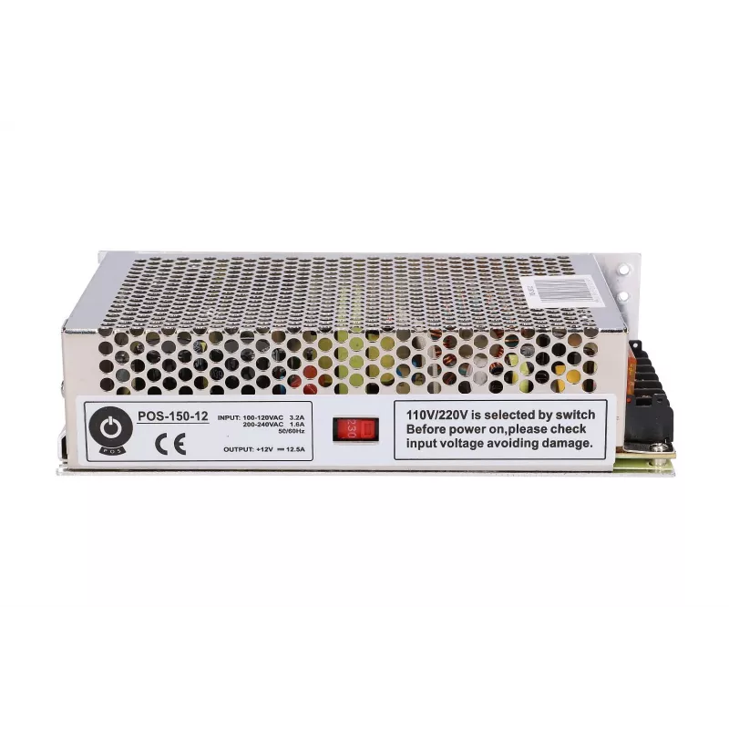 Fonte de alimentação MPL POS-150-12 12V 12,5A – modular MPL POS-150-12