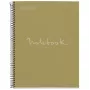 Caderno MAUL A609155 A4 80 folhas verde quadriculado