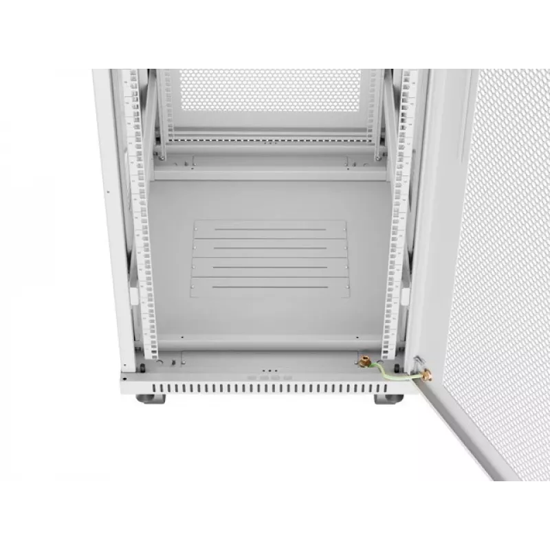 Armário rack Lanberg FF01-6827-23SL 27U rack de chão cinzento