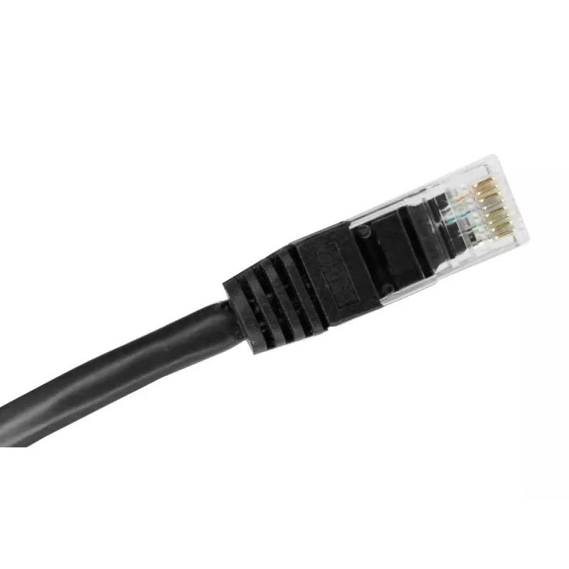 Cabo de rede AVIZIO KKU6CZA0.5 preto 0,5 m Cat6 U/UTP (UTP)
