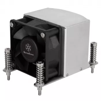 Arrefecedor de ar Silverstone SST-AR09-AM4 6 cm preto 1200-5000 rpm