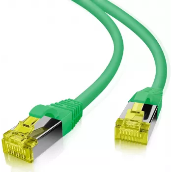 Cabo de rede helos RJ-45 macho-macho 3 m S/FTP Cat 6a