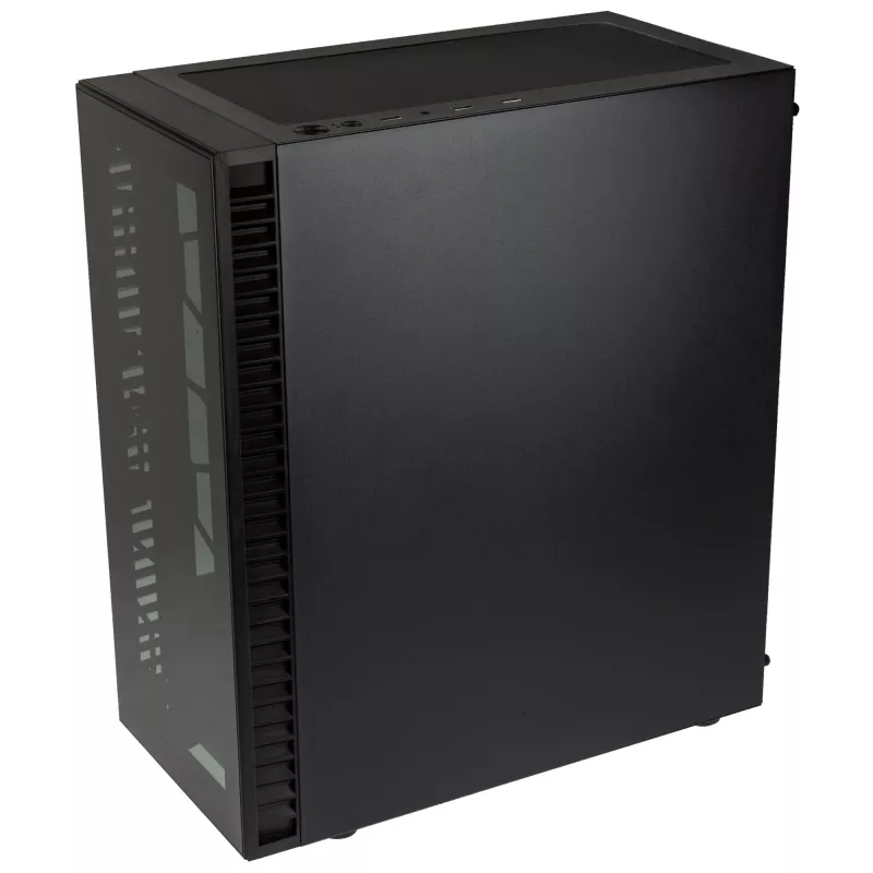 Caixa de computador Kolink Observatory HF Glass Core Midi-Tower – preto