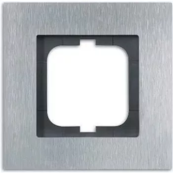 Tampa/tampa de interruptor Busch-Jaeger 1721-860 prateado (2CKA001754A4254)