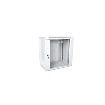 Armário de rede Digitus DN-W19 12U/450 rack de montagem em parede cinzento