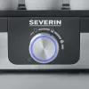 Cozedor de ovos Severin EK 3163 3 ovos preto aço inoxidável transparente